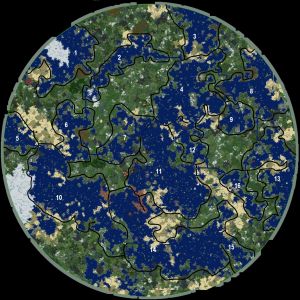 The 2D View Full Map of PMC on 12/31/2021, now showing the major oceanic regions.